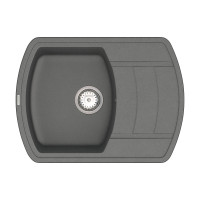 Кухонная мойка Vankor   Norton NMP 02.67 Gray с сифоном