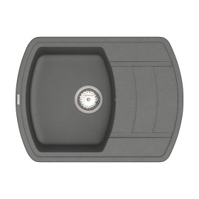 Кухонна мийка Vankor Norton NMP 02.67 Gray з сифоном