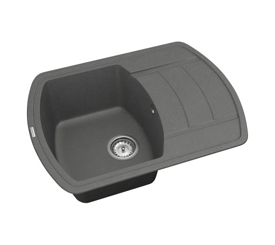Кухонна мийка Vankor Norton NMP 02.67 Gray з сифоном