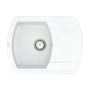 Кухонна мийка Vankor Norton NMP 02.67 White stone з сифоном