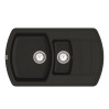 Кухонна мийка Vankor Norton NMP 04.86 Black з сифоном