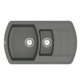 Кухонна мийка Vankor Norton NMP 04.86 Gray з сифоном