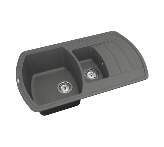 Кухонна мийка Vankor Norton NMP 04.86 Gray з сифоном