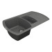 Кухонна мийка Vankor Norton NMP 04.86 Gray з сифоном
