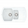 Кухонна мийка Vankor Norton NMP 04.86 White stone з сифоном