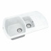 Кухонна мийка Vankor Norton NMP 04.86 White stone з сифоном