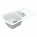 Кухонна мийка Vankor Norton NMP 04.86 White stone з сифоном