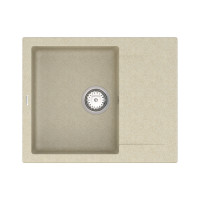 Кухонная мойка Vankor   Orman OMP 02.61 Beige с сифоном