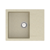Кухонна мийка Vankor Orman OMP 02.61 Beige з сифоном