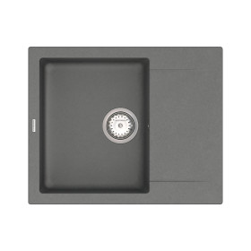 Кухонна мийка Vankor Orman OMP 02.61 Gray з сифоном
