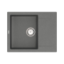 Кухонная мойка Vankor   Orman OMP 02.61 Gray с сифоном