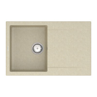 Кухонна мийка Vankor Orman OMP 02.78 Beige з сифоном