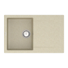 Кухонна мийка Vankor Orman OMP 02.78 Beige з сифоном