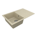Кухонна мийка Vankor Orman OMP 02.78 Beige з сифоном