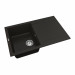 Кухонна мийка Vankor Orman OMP 02.78 Black з сифоном
