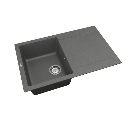 Кухонна мийка Vankor Orman OMP 02.78 Gray з сифоном