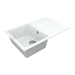 Кухонна мийка Vankor Orman OMP 02.78 White stone з сифоном