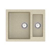 Кухонная мойка Vankor   Orman OMP 03.61 Beige с сифоном