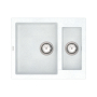 Кухонная мойка Vankor   Orman OMP 03.61 White stone с сифоном
