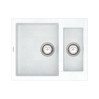 Кухонна мийка Vankor Orman OMP 03.61 White stone з сифоном