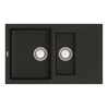 Кухонна мийка Vankor    Orman OMP 04.80 Black з сифоном