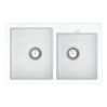 Кухонна мийка Vankor    Orman OMP 05.80 White stone з сифоном