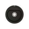 Кухонна мийка Vankor    Polo PMR 01.44 Black з сифоном