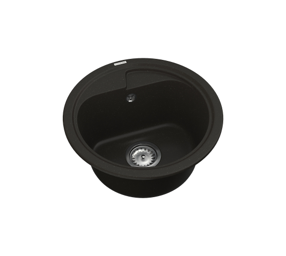 Кухонна мийка Vankor    Polo PMR 01.44 Black з сифоном