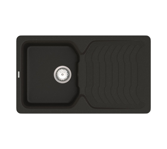 Кухонна мийка Vankor    Sigma SMP 02.85 Black з сифоном