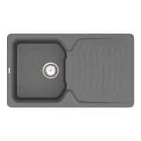 Кухонная мойка Vankor Sigma SMP 02.85 Gray с сифоном