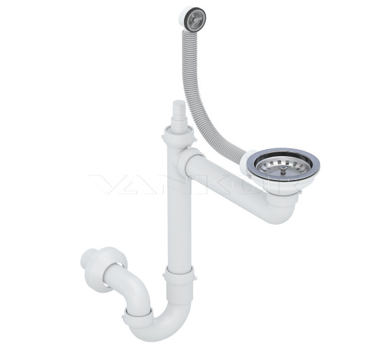 Кухонна мийка Vankor    Sigma SMP 02.85 Safari з сифоном