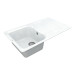 Кухонна мийка Vankor Sigma SMP 02.85 White stone з сифоном