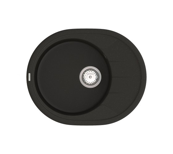 Кухонна мийка Vankor    Sity SMO 02.61 Black з сифоном