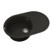 Кухонна мийка   Sity SMO 02.78 Black с сифоном