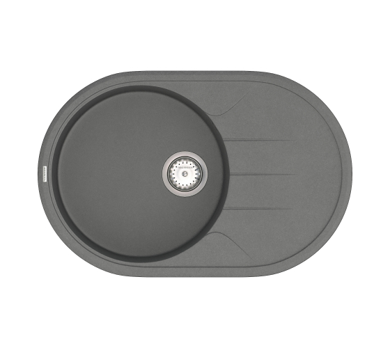 Кухонна мийка Vankor    Sity SMO 02.78 Gray з сифоном