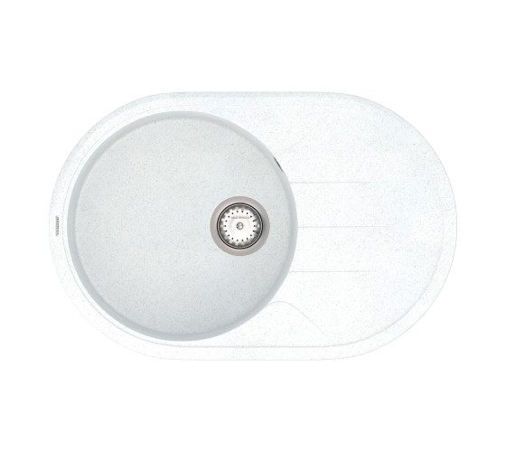 Кухонна мийка   Sity SMO 02.78 White stone с сифоном