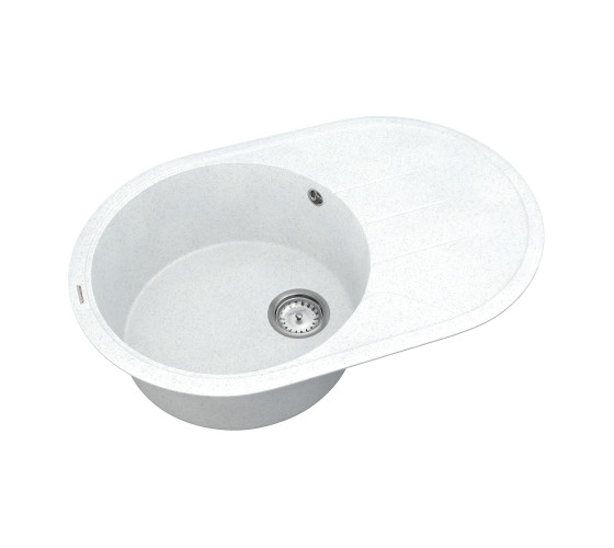 Кухонна мийка   Sity SMO 02.78 White stone с сифоном