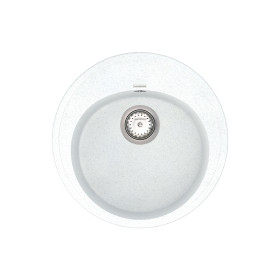Кухонна мийка Vankor Sity SMR 01.50 White stone з сифоном