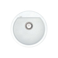 Кухонная мойка Vankor Tera TMR 01.50 White stone с сифоном