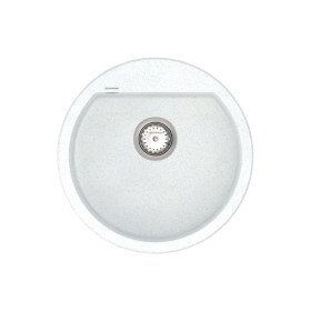Кухонна мийка Vankor Tera TMR 01.50 White stone з сифоном