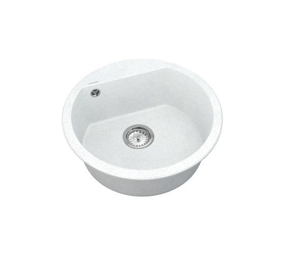 Кухонна мийка Vankor Tera TMR 01.50 White stone з сифоном
