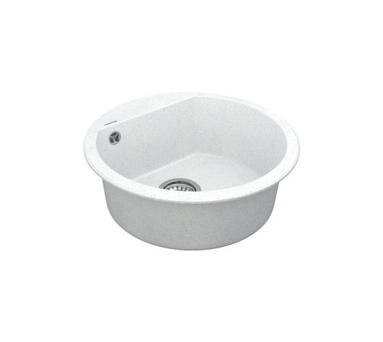 Кухонна мийка Vankor Tera TMR 01.50 White stone з сифоном