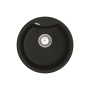 Кухонная мойка Vankor Vena VMR 01.48 Black с сифоном