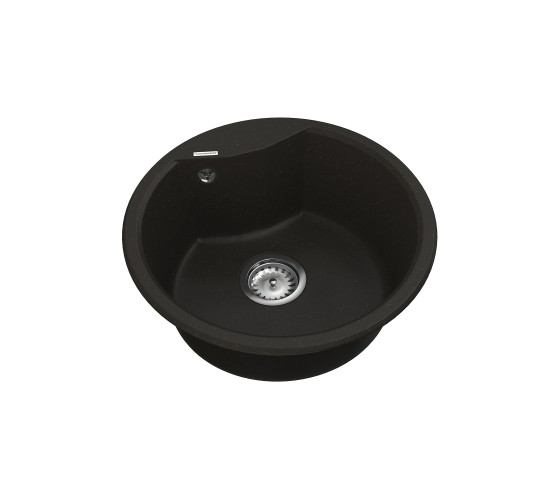 Кухонна мийка Vankor    Vena VMR 01.48 Black з сифоном