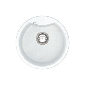 Кухонна мийка Vankor    Vena VMR 01.48 White stone з сифоном