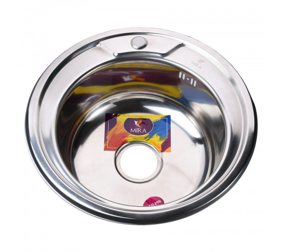 Мойка кухонная Mira MR 490 P Polish 14443