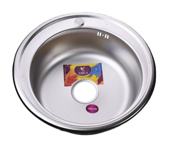 Мойка кухонная Mira MR 510 E Satin 0.6 21109