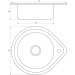 Мойка кухонная Mira MR 530 E Satin 14450