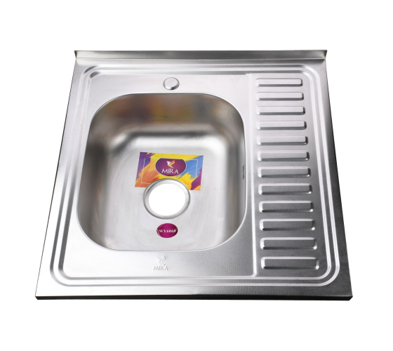 Мойка кухонная Mira MR 6060 L D Decor Left 14469