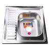 Мойка кухонная Mira MR 6060 R E Satin Right 14471